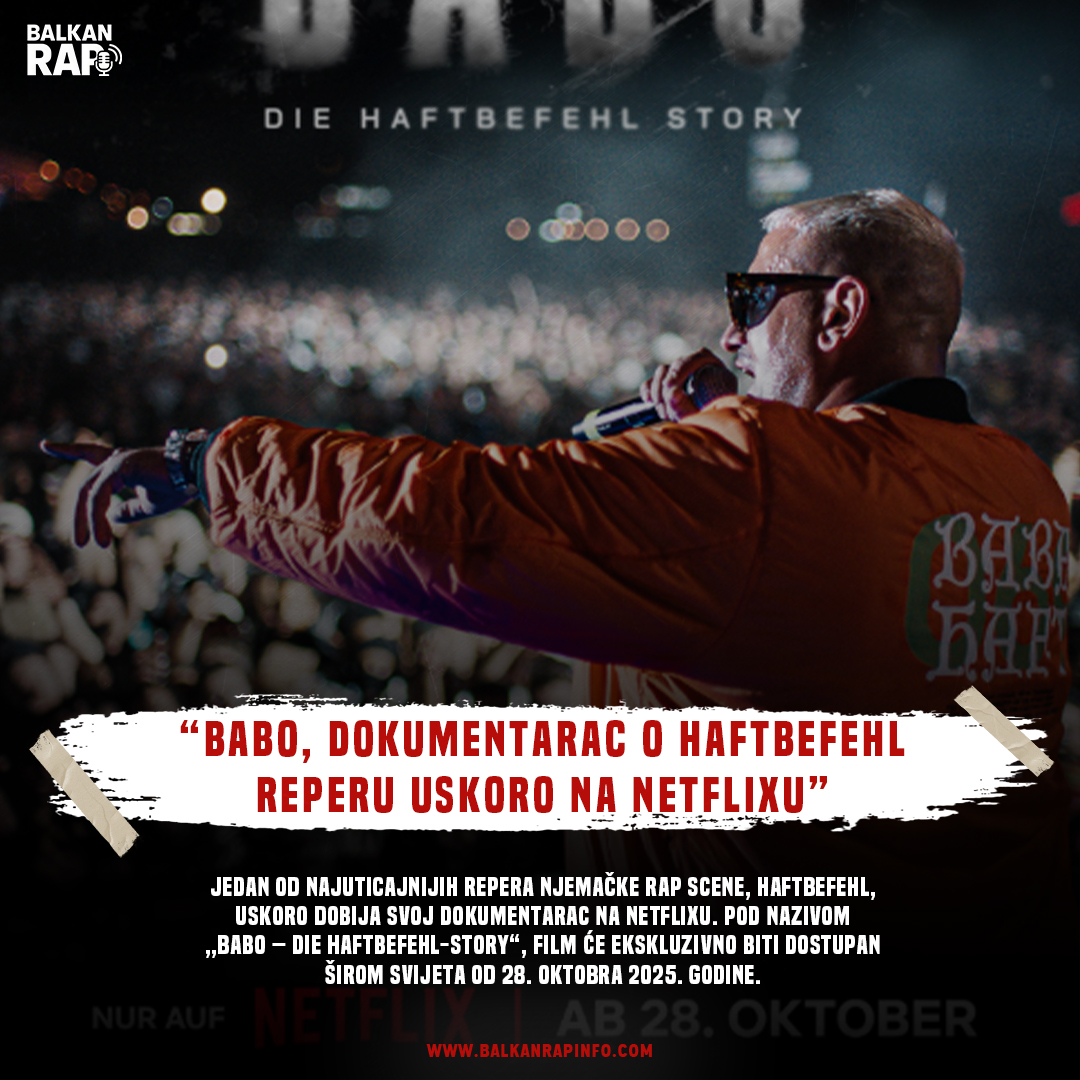Babo, dokumentarac o Haftbefehl reperu uskoro na Netflixu