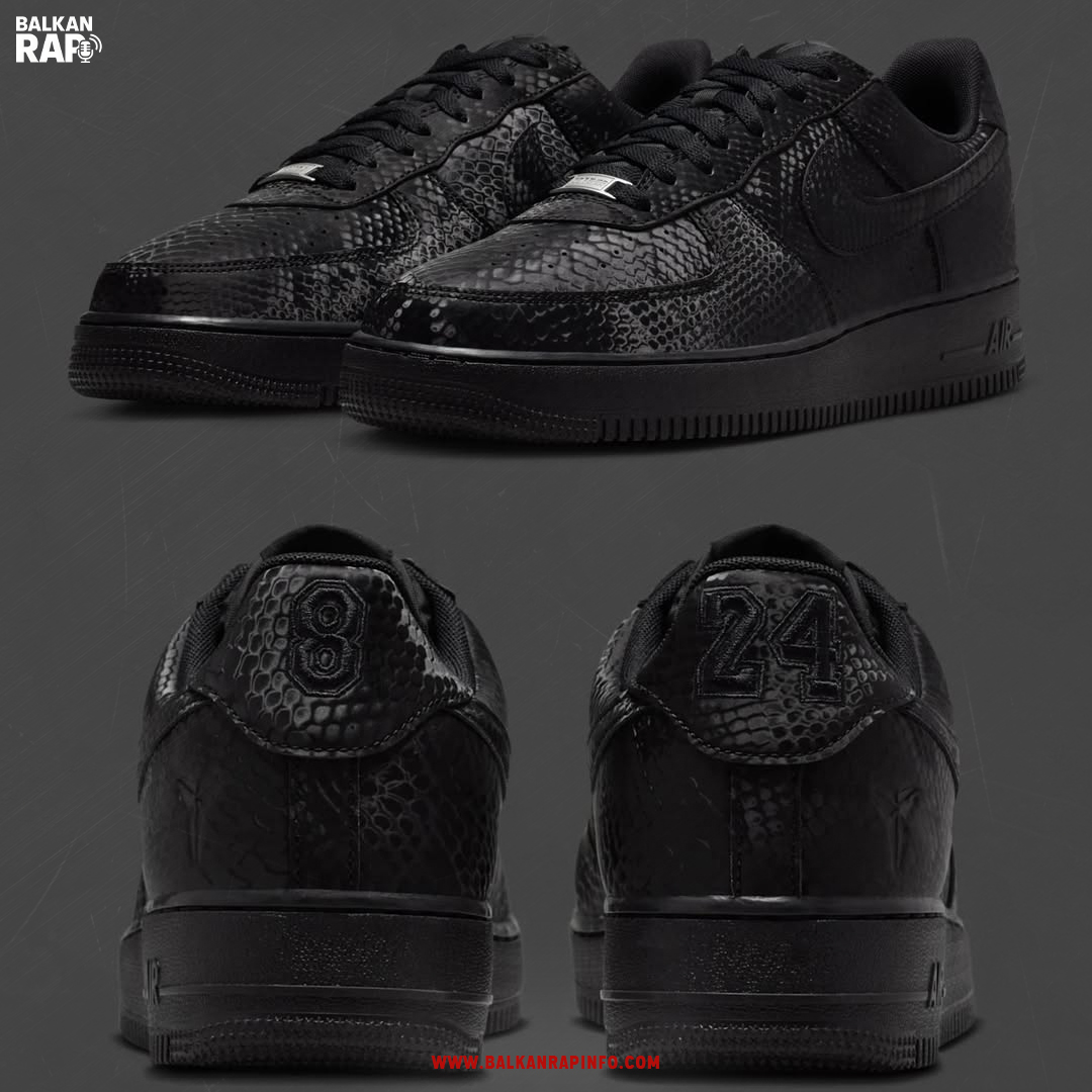 Kobe Bryant x Nike Air Force 1 “Black Mamba” stiže 1. novembra!