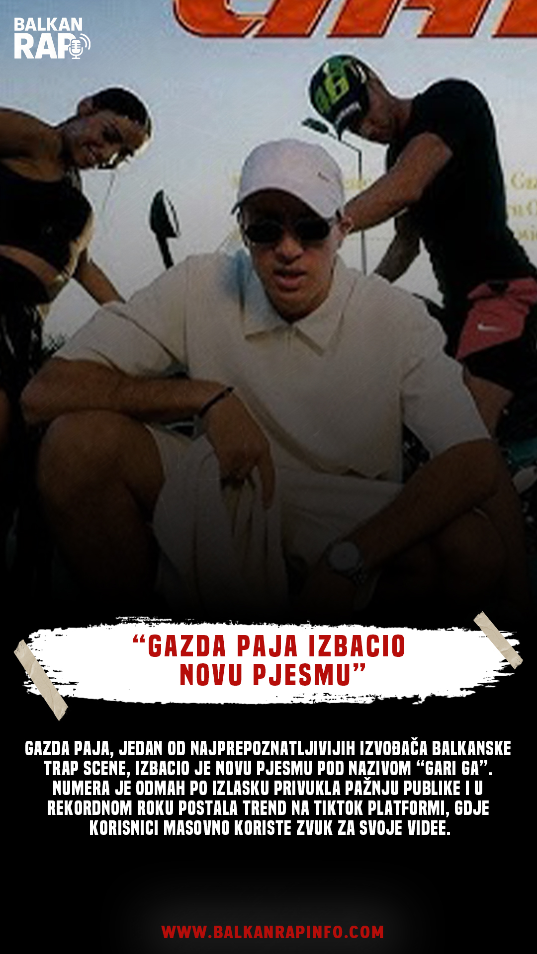 Gazda Paja izbacio novu pjesmu