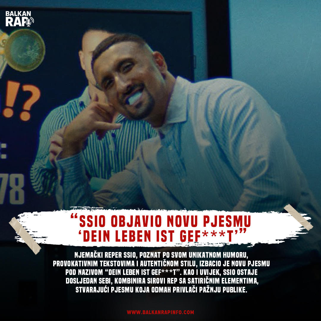 SSIO objavio novu pjesmu “Dein Leben ist gef***t”