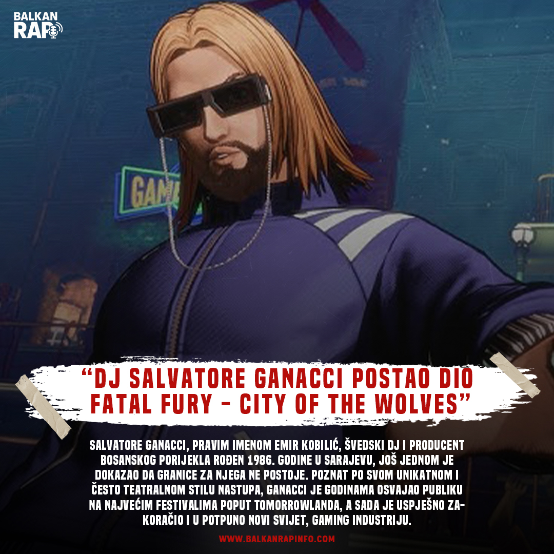 DJ Salvatore Ganacci postaje dio Fatal Fury - City of the Wolves