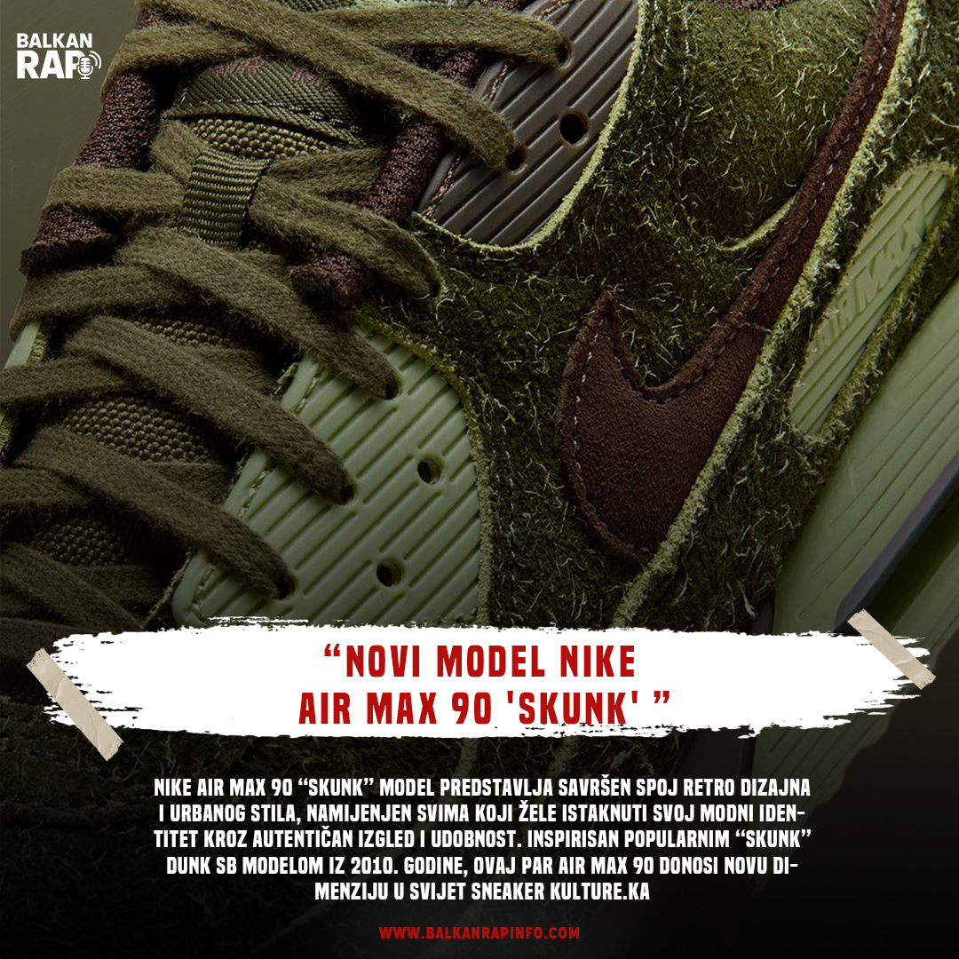 Novi model Nike Air Max 90 "Skunk"