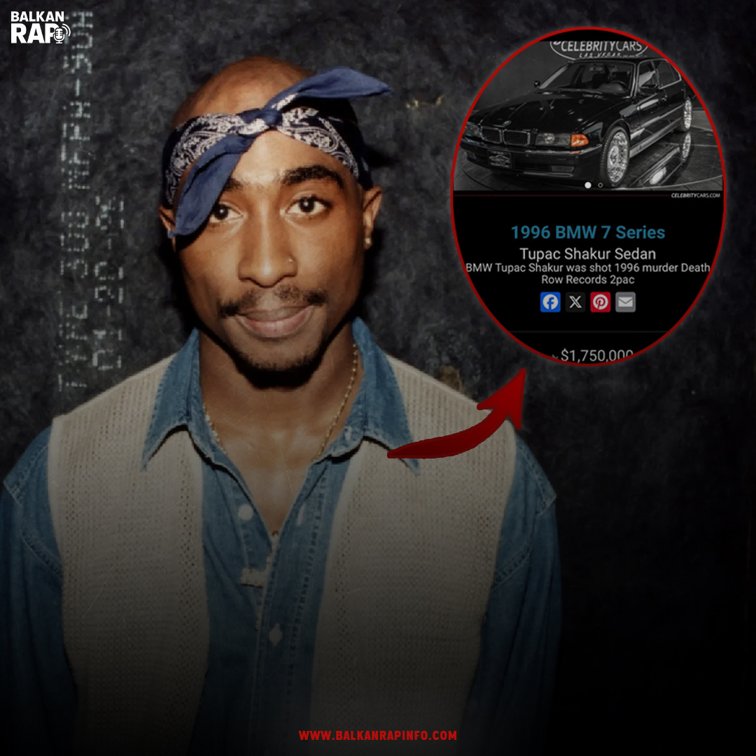 Tupacov BMW iz 1996. vrijedi skoro  2 miliona dolara