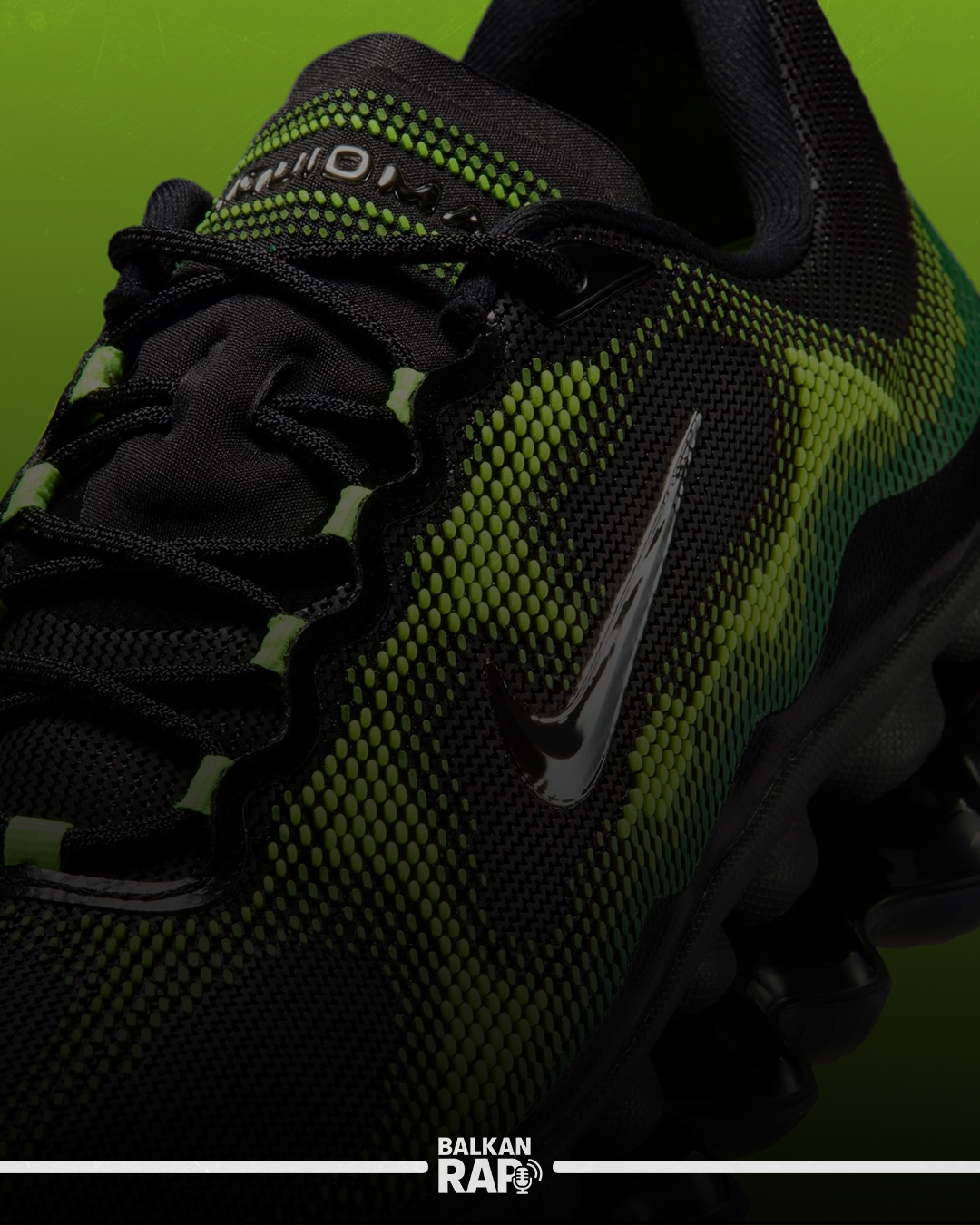 Nike predstavlja futuristički model: Air Liquid Max “Black/Green Apple” stiže uz ekskluzivni Fragment collab