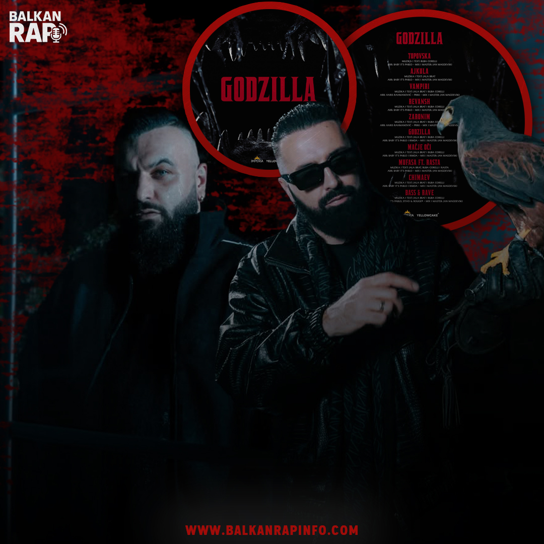 Jala Brat i Buba Corelli objavili  track listu za album “Godzilla”